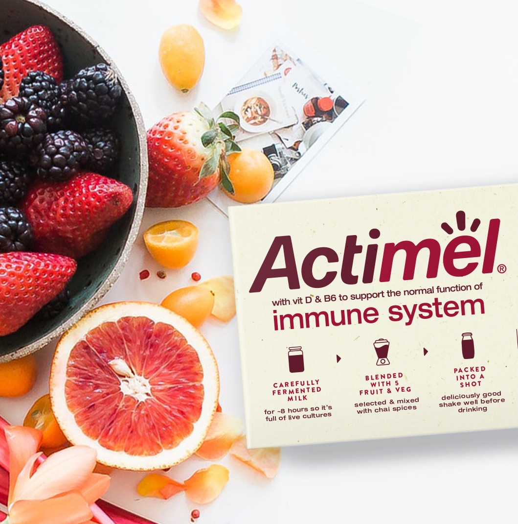 Actimel Fruit & Veg Cultured Shot creation by Dragon Rouge | Creativebrief